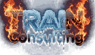 TRAIN Consulting fire and ice logo
